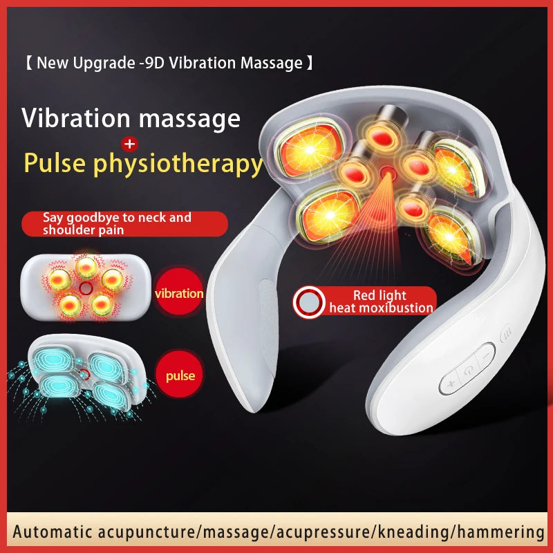 Smart Neck Massage Vibrator + Heater