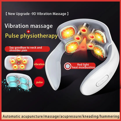 Smart Neck Massage Vibrator + Heater