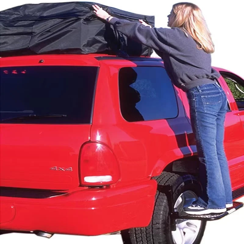 Universal Adjustable Auto Step For SUV Big Truck Dually Sturdy Climber Step With Max 15.6\" Tire Width Tire Mounted Pickup Tool